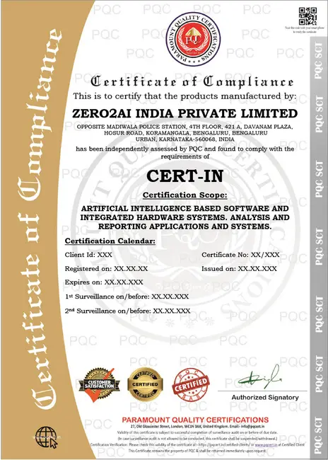 Certificate 1