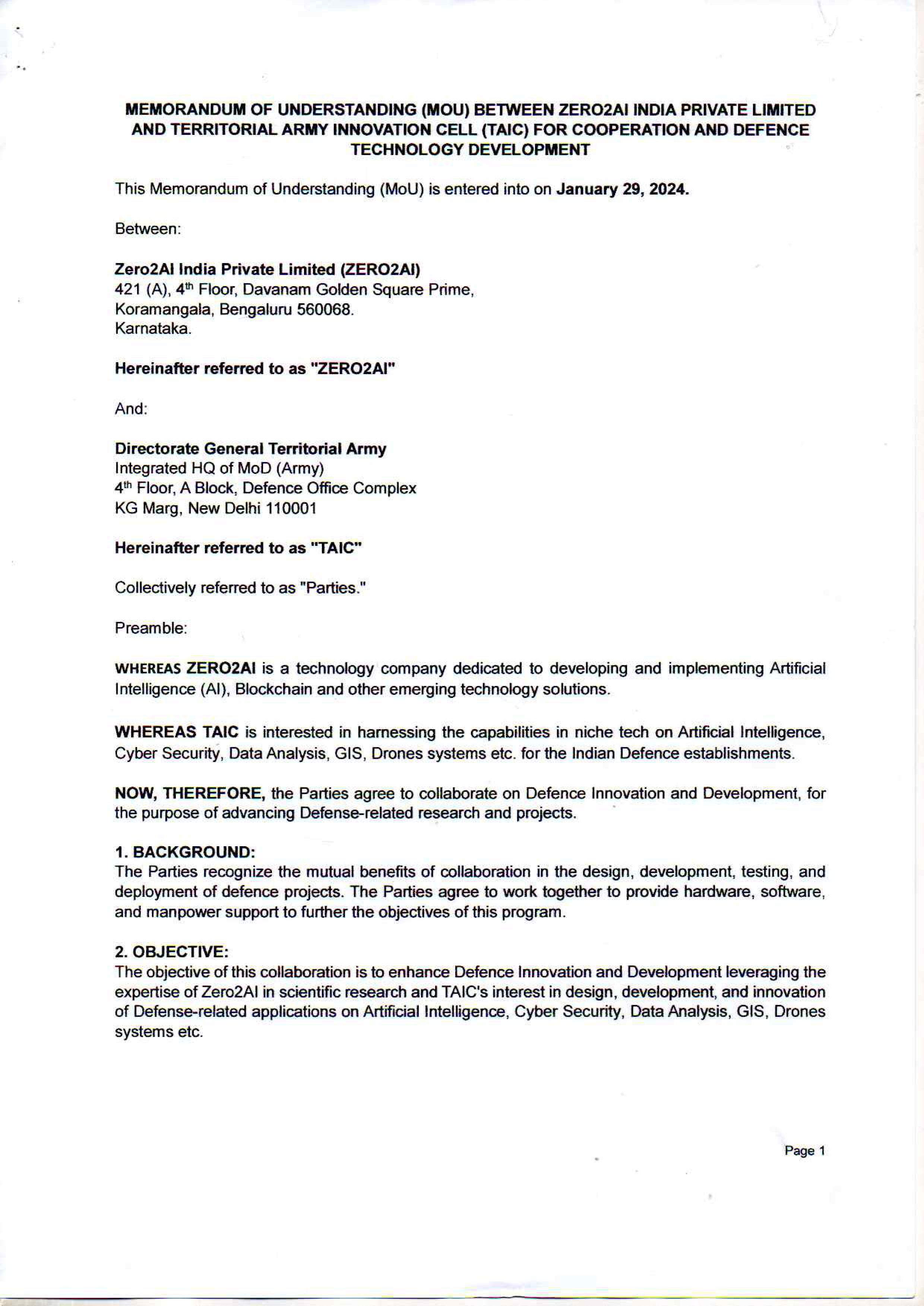 Certificate 1