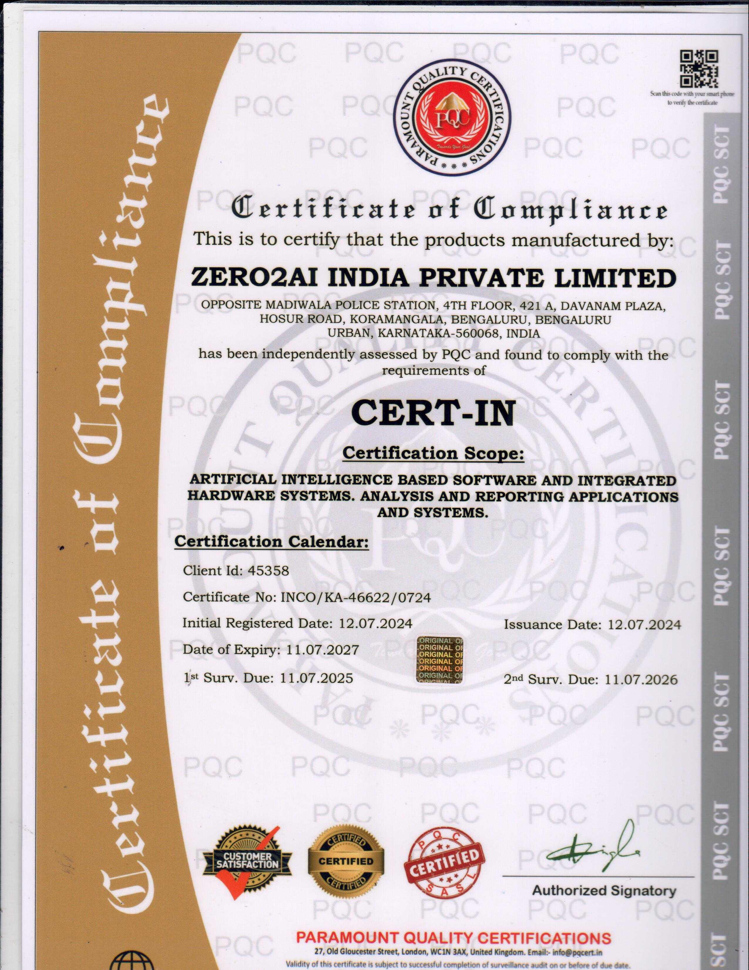 Certificate 6
